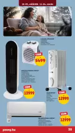 PENNY akciós újság hét 44 Oldal 42: Home fali ventilátoros fűtőtest €12.999,00, Home álló kerámia fűtőtest €13.999,00