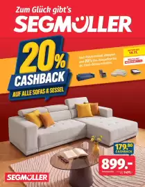 Segmüller Prospekt Seite 1: Polstergarnitur €899,00