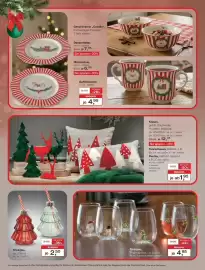Möbel Inhofer Prospekt Seite 10: Trinkglas €4,95, Kissen, gefüllt, Baumwolle, Polyester, beige/rot €12,95