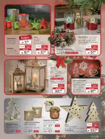 Möbel Inhofer Prospekt Seite 11: LED-Windlicht, 4-fach sortiert €5,95, Stern, Metall, Champagner, Tannenbaum €22,95