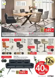 Zurbrüggen Prospekt Seite 3: Sessel €249,00, Stuhl, Leder €329,00