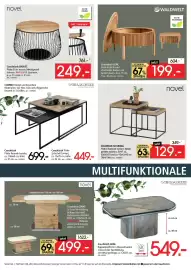 Zurbrüggen Prospekt Seite 4: Novel Couchtisch-Set Ubeda €129,00, WALDWELT Couchtisch LENI €199,00