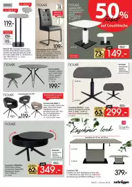 Zurbrüggen Prospekt Seite 7: Novel Couchtisch NEAPOLI €299,00, Novel Esstisch WAVE €199,00