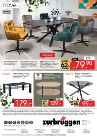Zurbrüggen Prospekt Seite 8: Stylife Couchtisch RONIA €129,00, XORA Moderner Couchtisch NICO €99,00