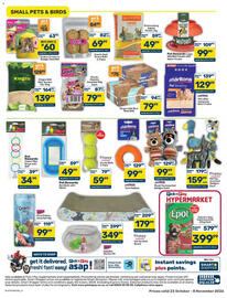 Pick n Pay catalogue Page 4: Kingco Wild Bird Seed Bell €79,99, Grakim Canary or Budgie Seed Bell €60,00