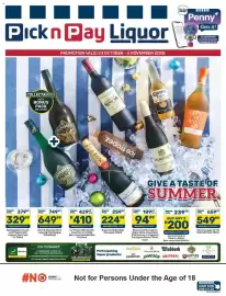 Pick n Pay Liquor catalogue Page 1: Pick n Pay Liquor COLLECTABOKS GET A BONUS PACK OF CARDS + SPRINGBOKKIE ORIGINAL