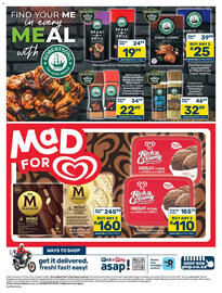 Pick n Pay catalogue Page 2: Robertsons Herbs and Spice Bottle Assorted €22,99, Robertson's Braai & Grill All-in-One €19,99