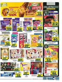 Pick n Pay catalogue Page 5: Pringles Potato Chips Assorted €89,99, Bakers Choice Assorted Biscuit Range €159,99