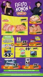 Folleto Merco semana 43 Página 1: Mimarka Aceite Puro de Soya €25,99, Barritas Fresa o Pina Marinela €259,00