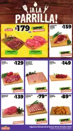 Folleto Merco semana 43 Página 18: Bistec Estrella €129,00, Costillita Asador €79,99