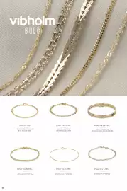 Vibholm tilbudsavis Side 26: Bismark armbånd €5.845,00, Panser Facet Armbånd €2.495,00