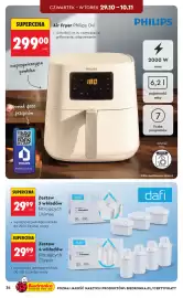 Biedronka gazetka | Hity i inspiracje Strona 36: Zestaw 4 wkładow filtrujących Classic €29,99, Air Fryer Philips Ovi €299,00