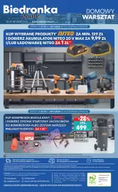 Biedronka gazetka | Hity i inspiracje Strona 46: Kompresor warsztatowy bezolejowy NAC €499,00