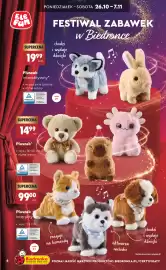 Biedronka gazetka | Hity i inspiracje Strona 8: Pluszak interaktywny €19,99, Pluszak* €14,99