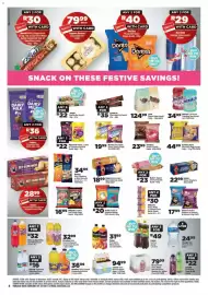 OK Foods catalogue Page 6: Lindt Choco Wafer €124,99, Amajoya Dessert Candy €23,99