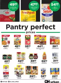OK urban catalogue Page 7: Ina Paarman's Bake Mix €59,99, Freshpak Pure Rooibos €47,99