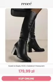 Renee magazyn Strona 3: Kozaki na słupku Vices z ozdobnym przeszyciem €179,99