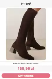 Renee magazyn Strona 5: Kozaki na słupku z imitacji zamszu Renee €159,99
