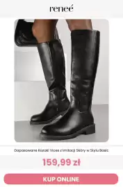 Renee magazyn Strona 6: Dopasowane kozaki Vices z imitacji skóry w stylu basic €159,99