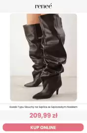 Renee magazyn Strona 8: Kozaki typu slouchy na szpilce ze szpiczastym noskiem Renee €209,99