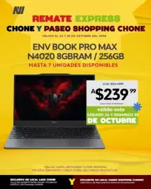 Catálogo Novicompu Página 19: Env book pro max n4020 8gbram/256gb €239,99