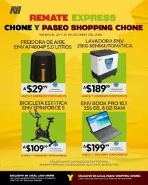 Catálogo Novicompu Página 5: ENV BOOK PRO 10.1 €199,99, BICICLETA ESTÁTICA ENV SPINFORCE 5 €109,99