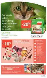 Tom&Co folder Pagina 7: De eerste katten- bakvulling waar iedereen zich goed bij voelt: Kat, mens, klimaat en natuur