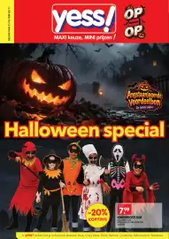 Yess folder Pagina 1: GELDIG VAN 21/10 TEM 02/11 yess! MAXI keuze, MINI prijzen! OP OP 26 Angstaanjagende Voordeelbon Zie
