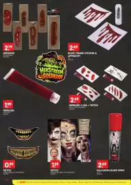 Yess folder Pagina 11: Tattoo horror halloween 9 in assortiment €1,29, Halloween bloed spray €2,49