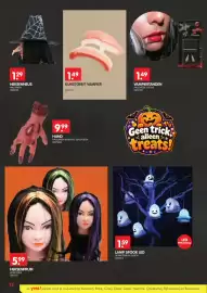 Yess folder Pagina 12: Vampiertanden €1,49, Lamp spook led €1,59