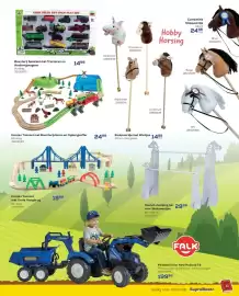 Supra Bazar folder Pagina 11: Houten Treinset met Boerderijdieren en Opbergkoffer €24,99