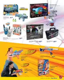 Supra Bazar folder Pagina 121: Spion Night Ops Glasses €29,99, Double Blaster Set €49,99