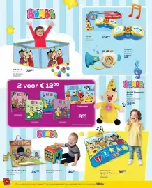 Supra Bazar folder Pagina 14: Ballenbad €32,99, Interactieve Speelmat Dieren €39,99