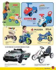 Supra Bazar folder Pagina 15: Gocart met Versnellingen, Handrem, Verstelbare Zitting en EVA Banden €99,99