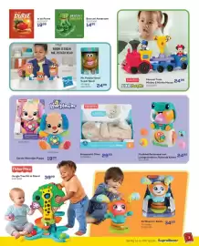 Supra Bazar folder Pagina 3: Slaapzacht Otter €29,99, Muzikaal Ballenspel met Lichtgevende en Rollende Kikker €24,99