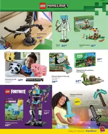 Supra Bazar folder Pagina 31: Minecraft knuffel €12,99, Lego fortnite supply drop €29,99