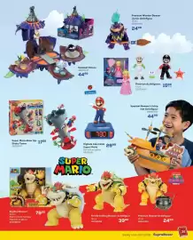 Supra Bazar folder Pagina 35: Digitale Alarmklok Super Mario €29,99, Premium Bowser Actiefiguur €24,99