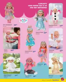 Supra Bazar folder Pagina 89: Onesie Schaap voor Poppen van 43 cm €12,99, Zwanenjurkje €12,99