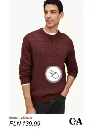 C&A gazetka tydzień 43 Strona 14: Sweter z fakturą C & A €139,99