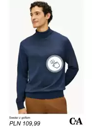 C&A gazetka tydzień 43 Strona 6: Sweter z golfem C & A €109,99