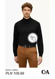 C&A gazetka tydzień 43 Strona 8: Sweter z golfem C & A €109,99