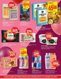 Willys reklamblad vecka 44 Sida 3: Garant ekologisk jasminris, basmatiris €39,90, Elvital schampo, balsam €5.900,00