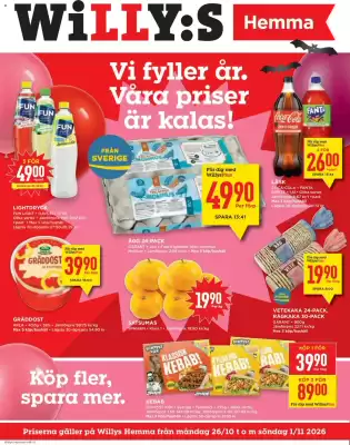 Willys (giltig till och med 1-11)