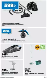 Biltema reklamblad Sida 13: Mopp och hink med urvridare €179,00, Handdammsugare, 50 W €249,00