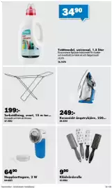 Biltema reklamblad Sida 16: Keramiskt ångstrykjärn €249,00, Torkställning, svart €199,00