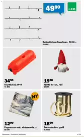Biltema reklamblad Sida 6: Skyddsbox IP44 €34,90, Tomte 15 cm, röd €19,90