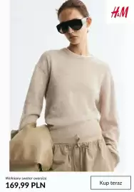 H&M gazetka tydzień 43 Strona 10: Wełniany sweter oversize H & M €169,99