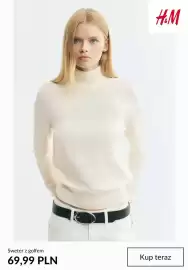 H&M gazetka tydzień 43 Strona 3: Sweter z golfem H & M €69,99