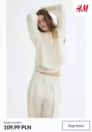 H&M gazetka tydzień 43 Strona 6: Sweter oversize H & M €109,99