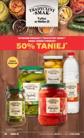 Netto gazetka tydzień 44 Strona 20: Tradycyjny Smak Ogórki kousenowe €2,99
